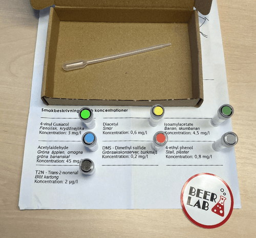 Beerab 7 sorter usmakskit